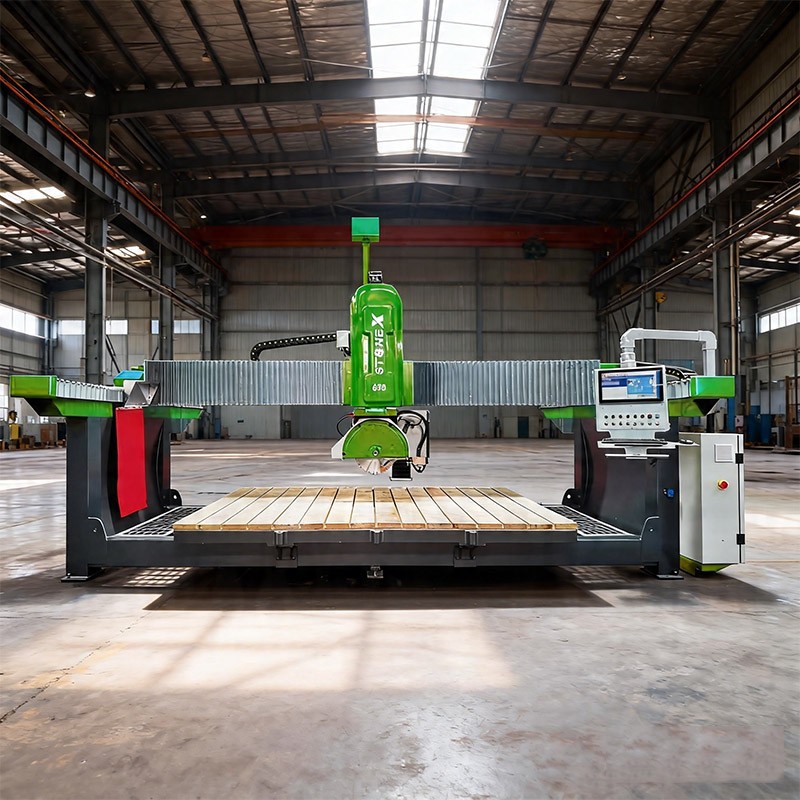 4+1 Axis CNC Bridge Saw high quality