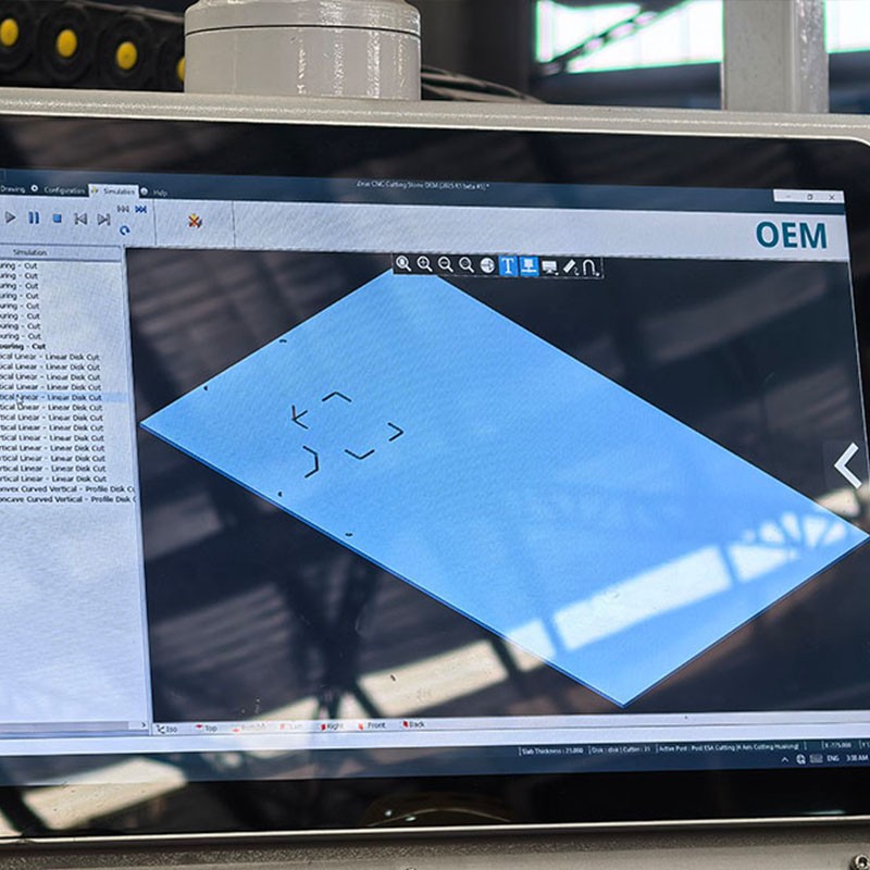 4+1 CNC Bridge Saw high quality