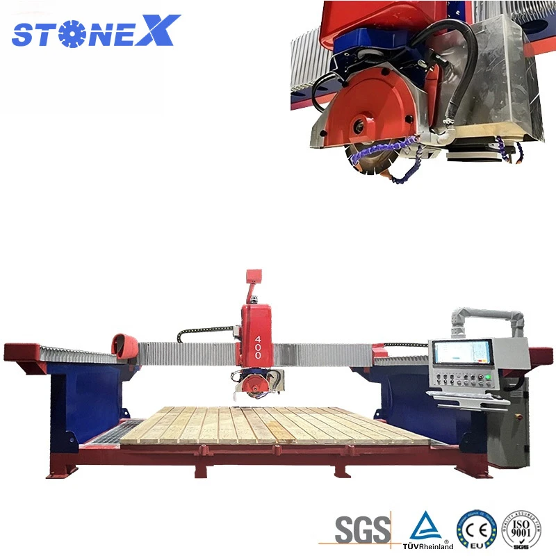 4 AXIS Cnc Bridge Saw Cutting Machine