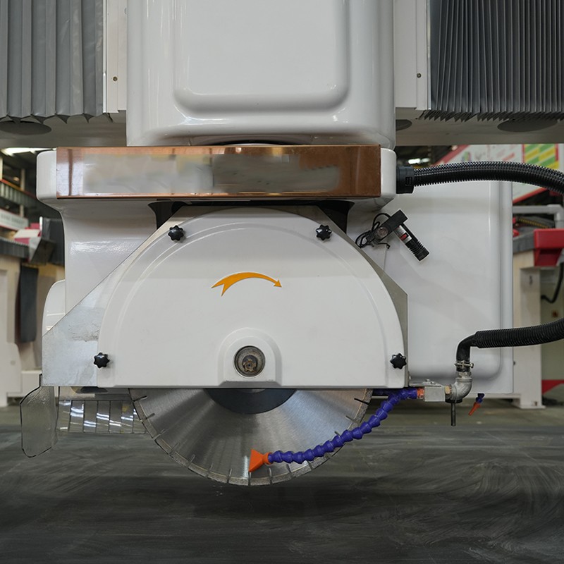 5 Axis Bridge Saw For Marble factory