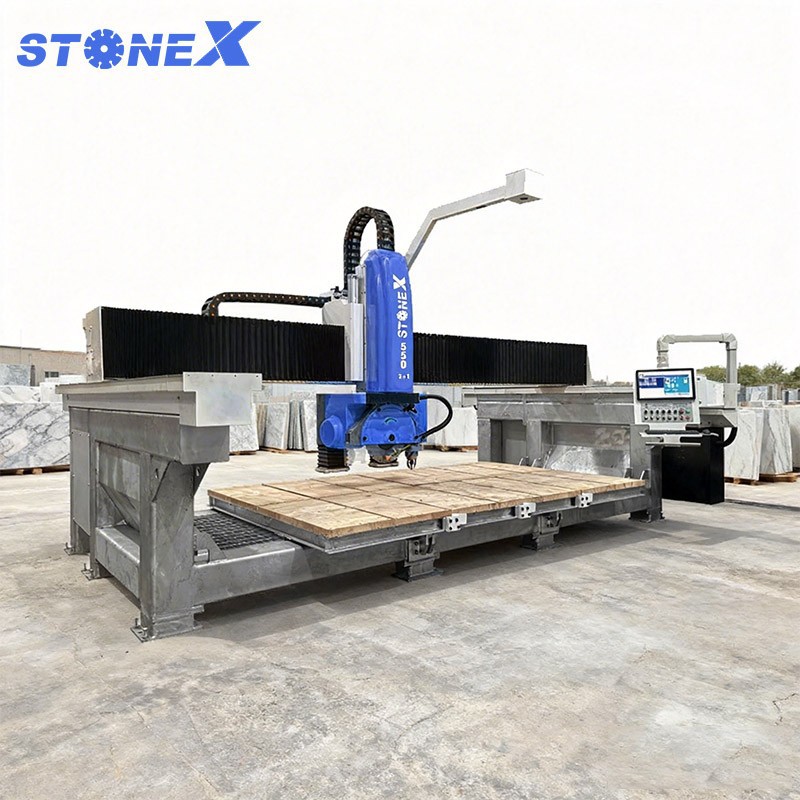 5 Axis CNC Bridge Saw factory