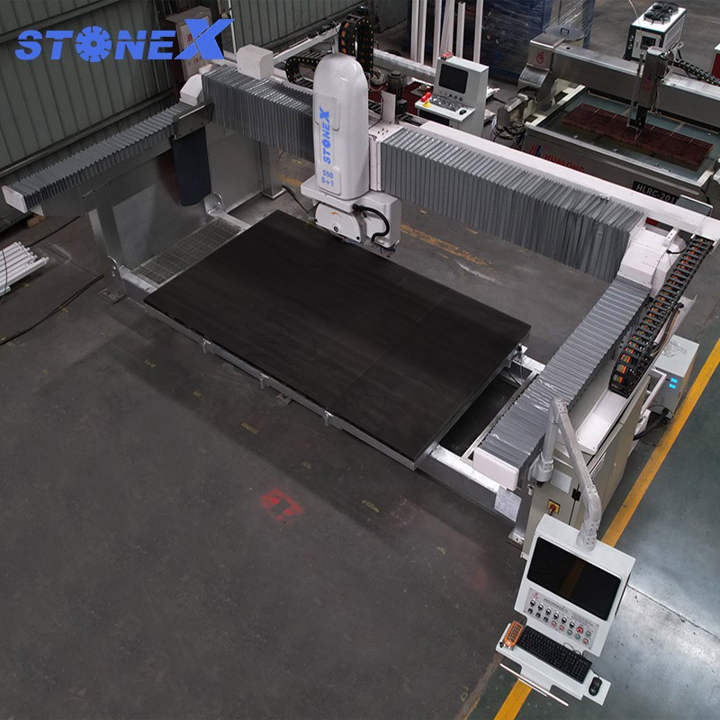 5 Axis CNC Stone Bridge Cutting Machine