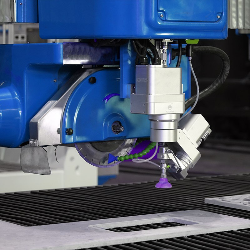 5 Axis Sawjet factory