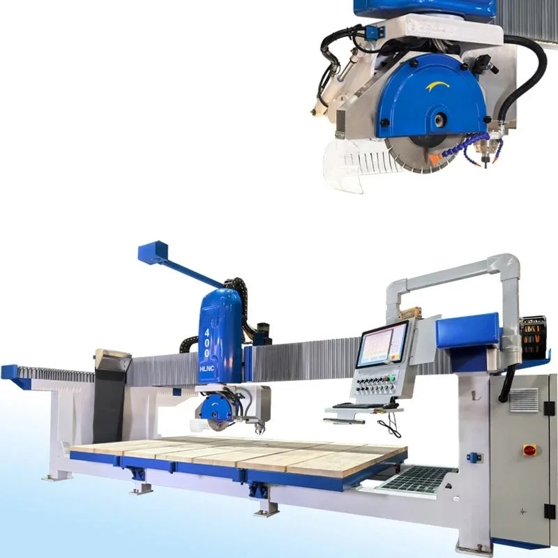 Automatic Cnc Bridge Saw Stone Cutting Machine factory