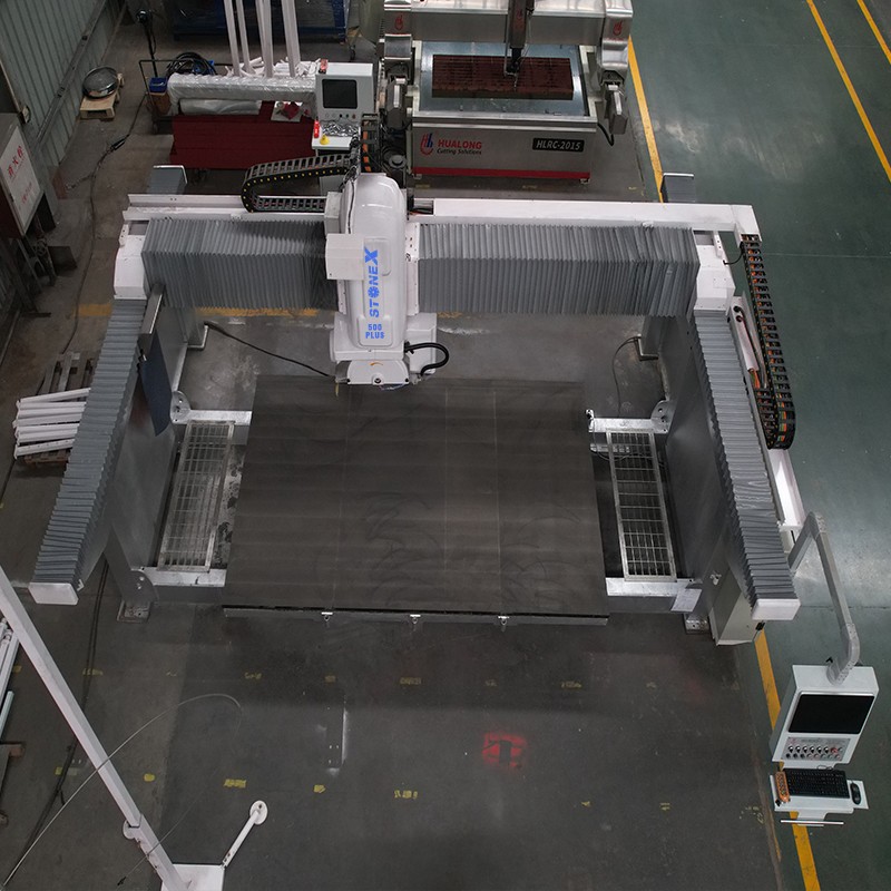 CNC 5 Axis Bridge Saw For Stone high quality