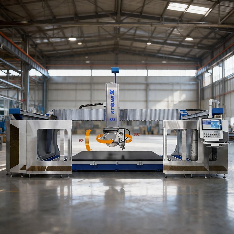 CNC 5 Axis Bridge Saw Machine best