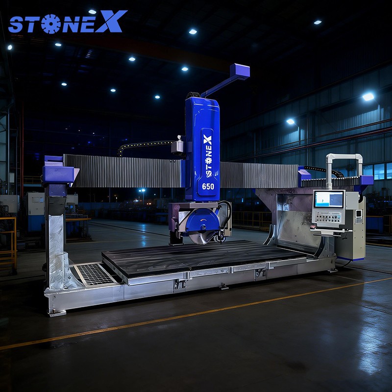 CNC Granite Bridge Saw factory