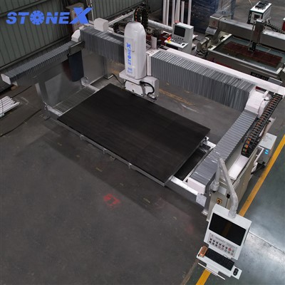 5 Axis CNC Stone Bridge Cutting Machine