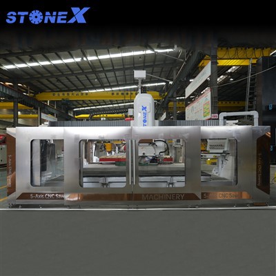 5 Axis Stone CNC Cutting Machine