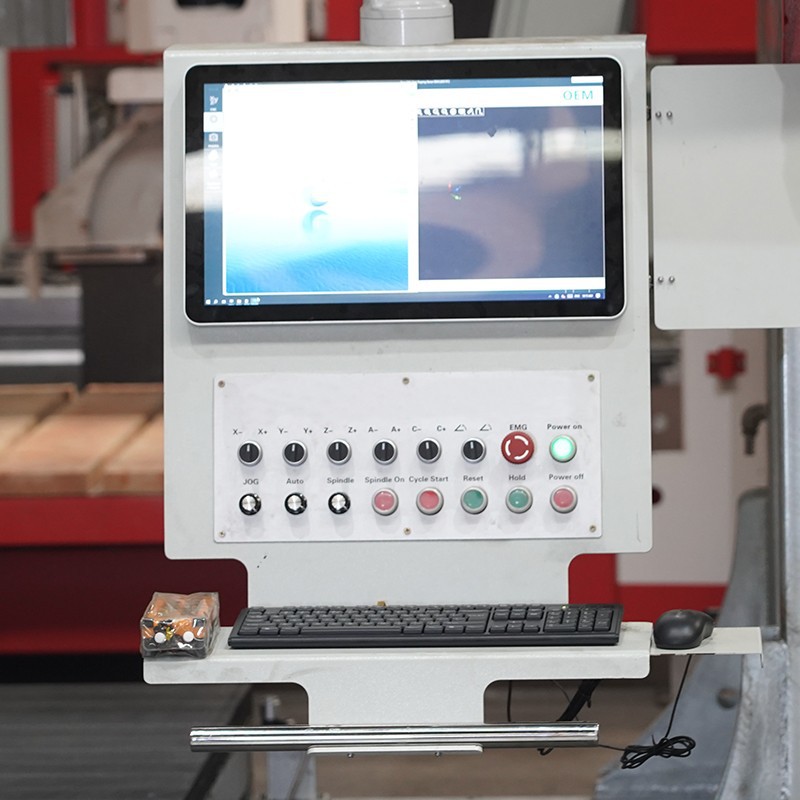 Stone 5 Axis CNC Cutting Machine factory